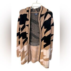 NWOT women's 1x hooded cardigan sweater